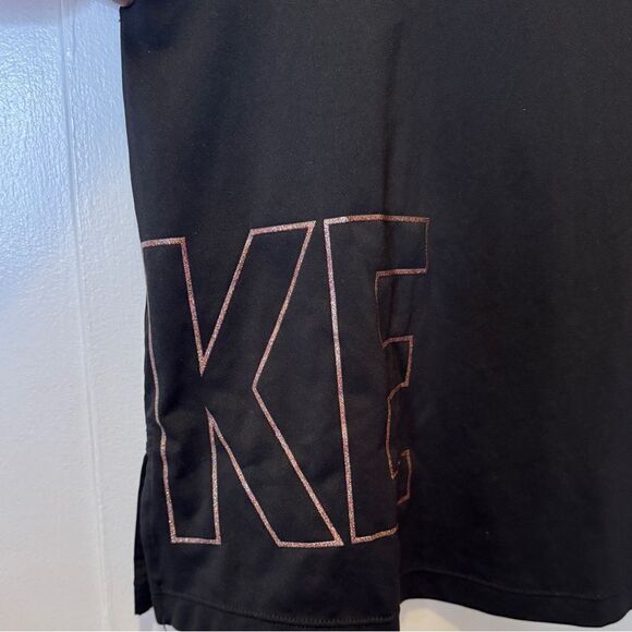 NIKE Sleeveless Logo Tank Black Women’s Size Large - Picture 6 of 8